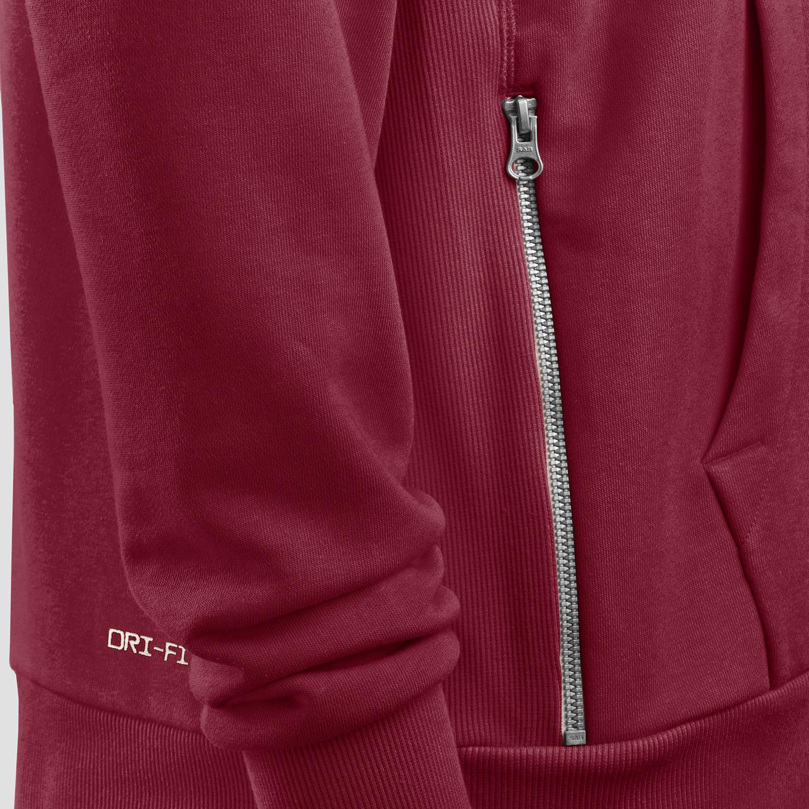 USC Trojans Men's Nike Cardinal SC Interlock Dri-FIT Sideline Full Zip Hoodie USC Cardinal 4